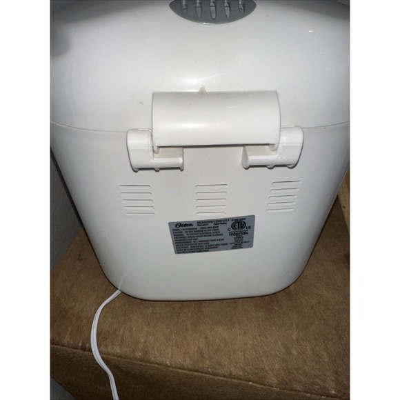 Oster Expressbake Bread‎ Maker 2 Pound Loaf Gluten Free Setting White CKSTBR9050 - Picture 5 of 6